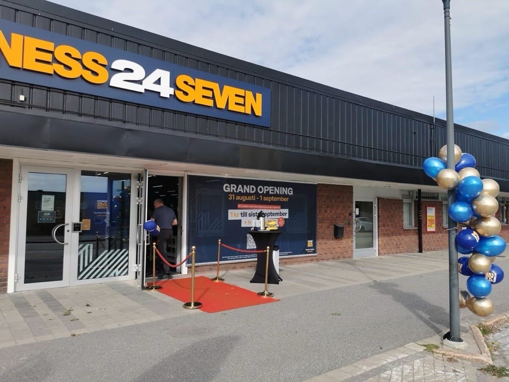 Fitness24Seven gym i Timrå