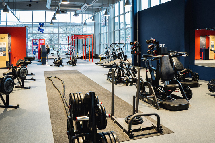 X-court på Fitness24Seven I Göteborg